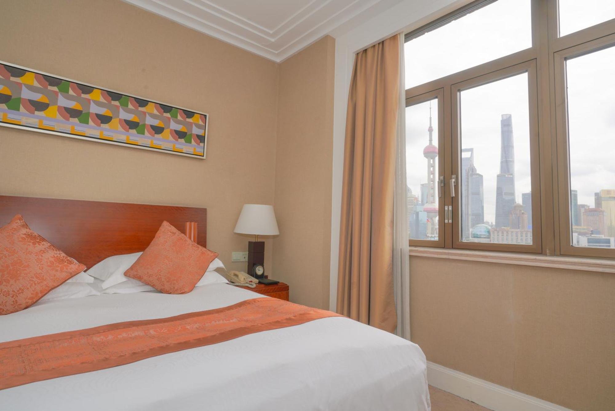 Broadway Mansions Hotel - On The Bund Shanghai Bagian luar foto